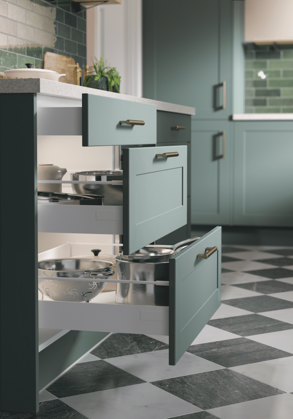 shaker chelsea forest green matt 2754